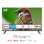 TELEVISEUR TEKO 55" GOOGLE TV 55V6F2GTW TVAMA43-AM