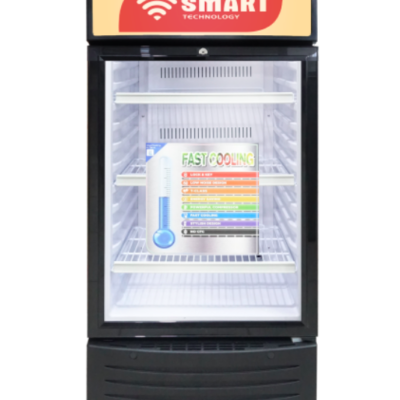 REFRIGERATEUR SMART TECHNOLOGY VITRINE 1PORTE 169L STCDV483