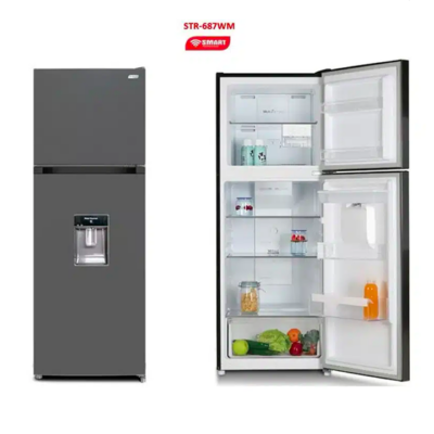 REFRIGERATEUR SMART TECHNOLOGY 2PORTES AVEC FONTAINE 362LITRES STR687WM