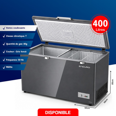 Congélateur Horizontal ENDURO 400 Litres ENDUROCF400LIGD