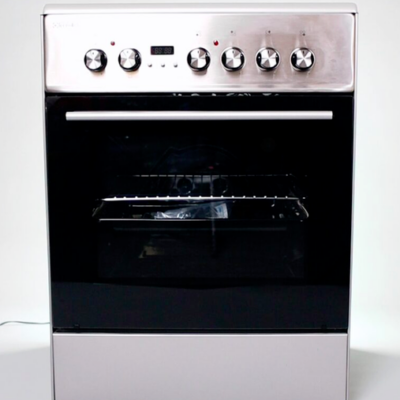 CUISINIERE TECHNOLUX INDUCTION 4FEUX ELECTRIQUE 60X60 GRIS TCX66FSXVTC