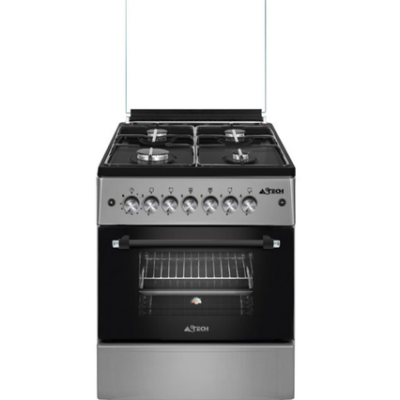 CUISINIERE ASTECH 4FEUX 60X60 INOX CK62MSFRM