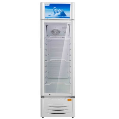 Midea HS281SN Réfrigérateur 1 Porte Vitrine 220 L No Frost